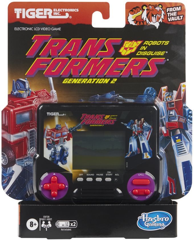 Figura Transformers Tiger Electronics Konzol