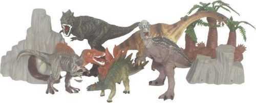 Figurák Dinoszaurusz készlet fákkal