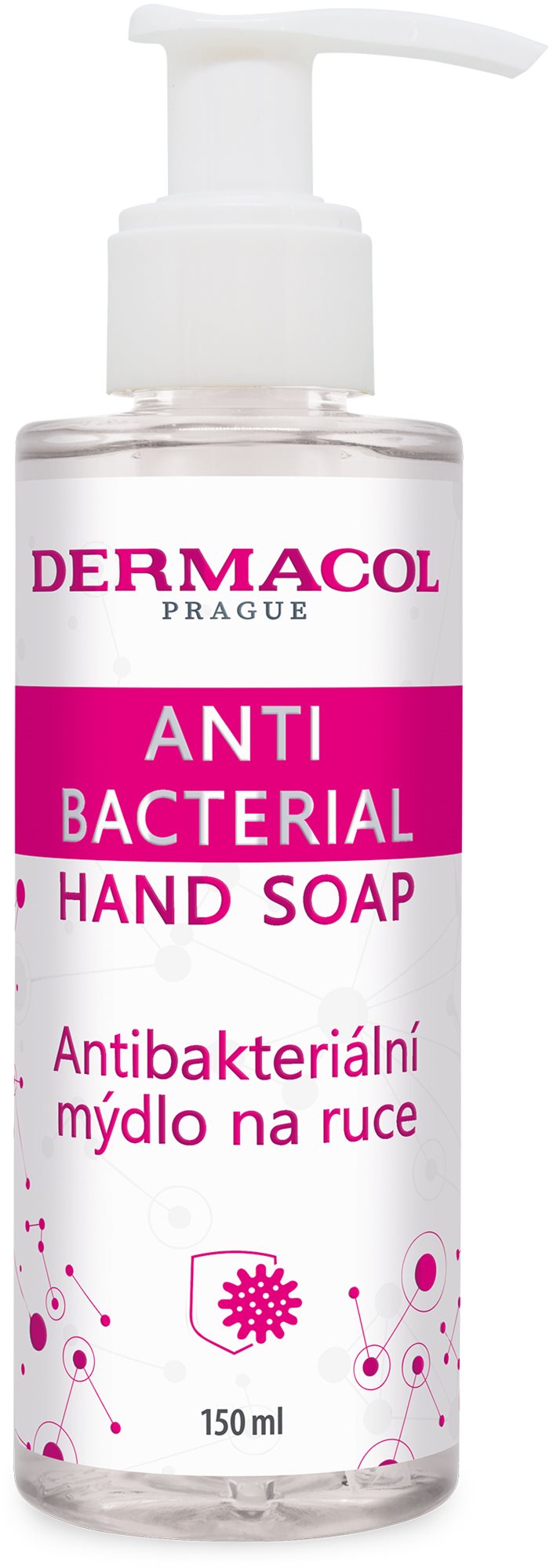 Folyékony szappan DERMACOL Antibacterial Handsoap 150 ml