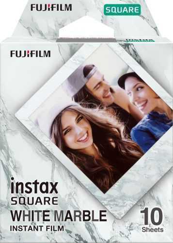 Fotópapír FujiFilm film Instax square White Marble 10 db