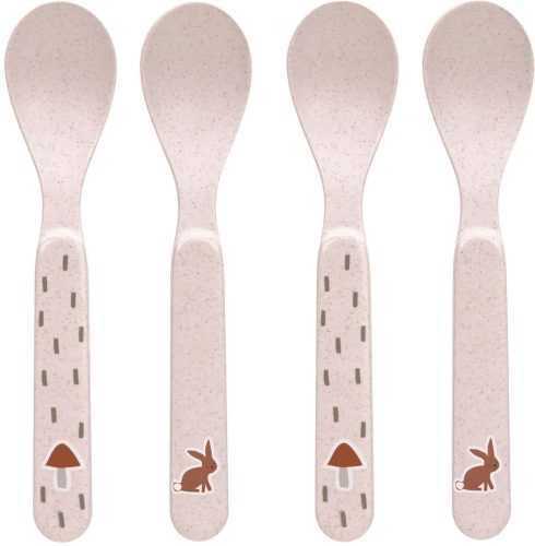Gyerek evőeszköz Lässig Spoon Set PP/Cellulose Little Forest Rabbit