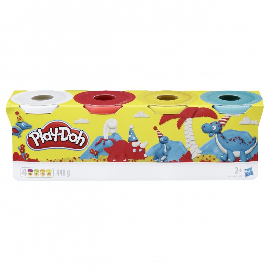 Gyurma Play-Doh Classic 4 tégely