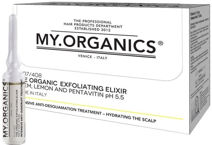 Hajápoló MY.ORGANICS The Organic Exfoliating Elixir 6 × 6 ml