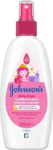 Hajbalzsam JOHNSON'S BABY Shiny Drops spray balzsam 200 ml