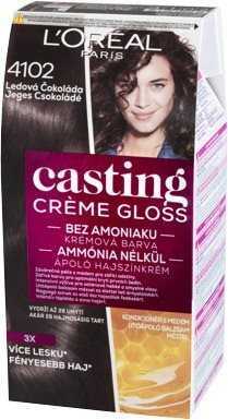 Hajfesték LORÉAL CASTING Creme Gloss 410 Jeges csokoládé 180 ml