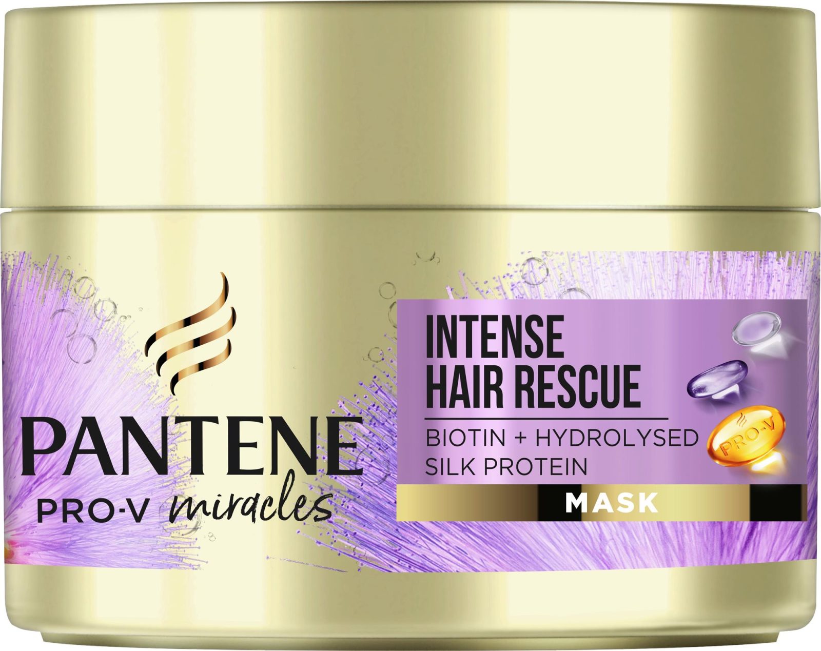 Hajpakolás PANTENE Pro-V Miracles Intense Hair Rescue Hajpakolás 160 ml
