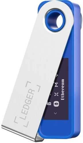 Hardver pénztárca Ledger Nano S Plus Blue