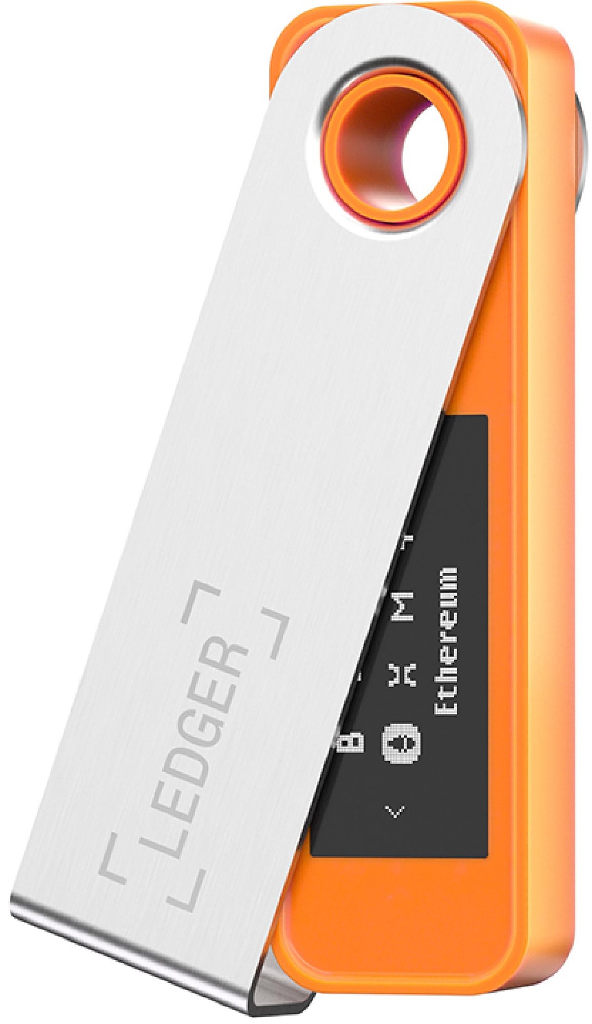 Hardver pénztárca Ledger Nano S Plus Orange