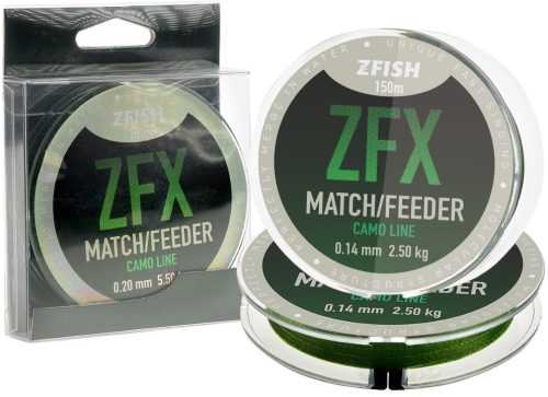 Horgászzsinór Zfish ZFX Match/Feeder CamoLine 150 m