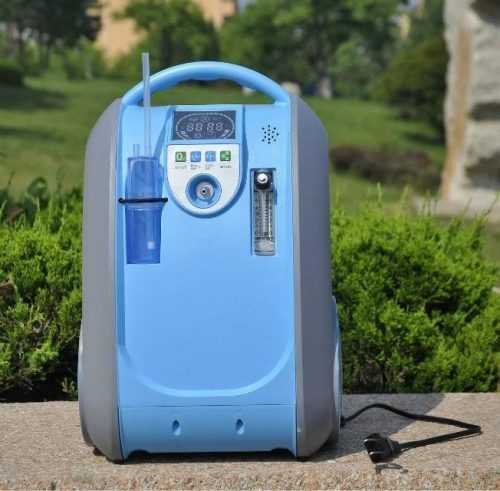 Inhalátor LOVEGO LG101 hordozható oxigénkoncentrátor akkumulátorral - 5L