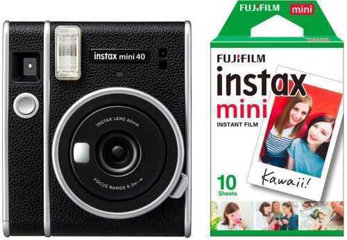 Instant fényképezőgép Fujifilm Instax Mini 40 + 10x fotópapír