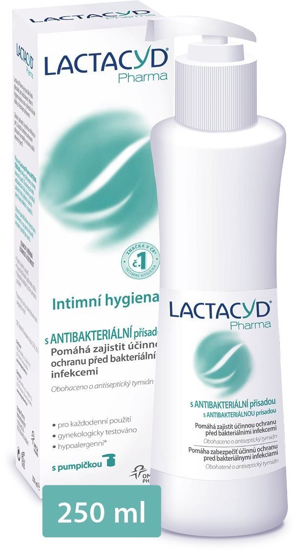 Intim lemosó LACTACYD Pharma Antibakteriális 250 ml