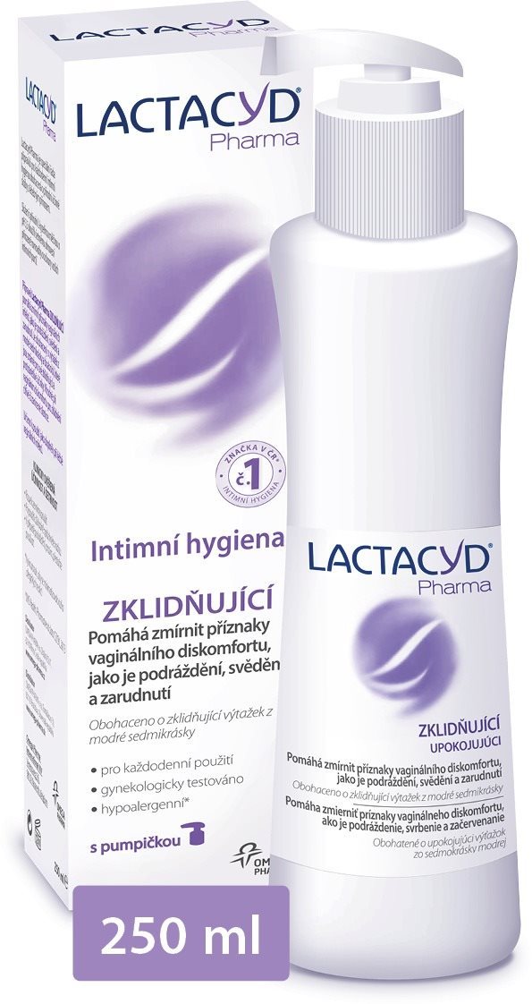 Intim lemosó LACTACYD Pharma Nyugtató 250 ml