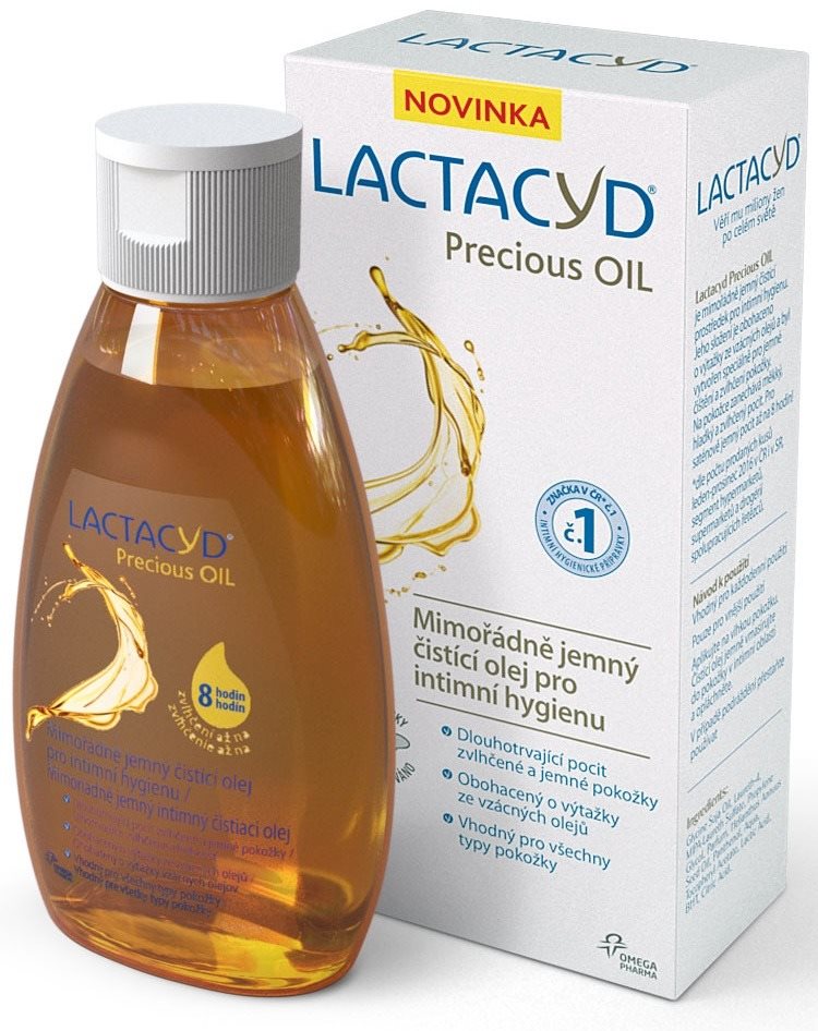 Intim lemosó LACTACYD Precious Oil 200 ml