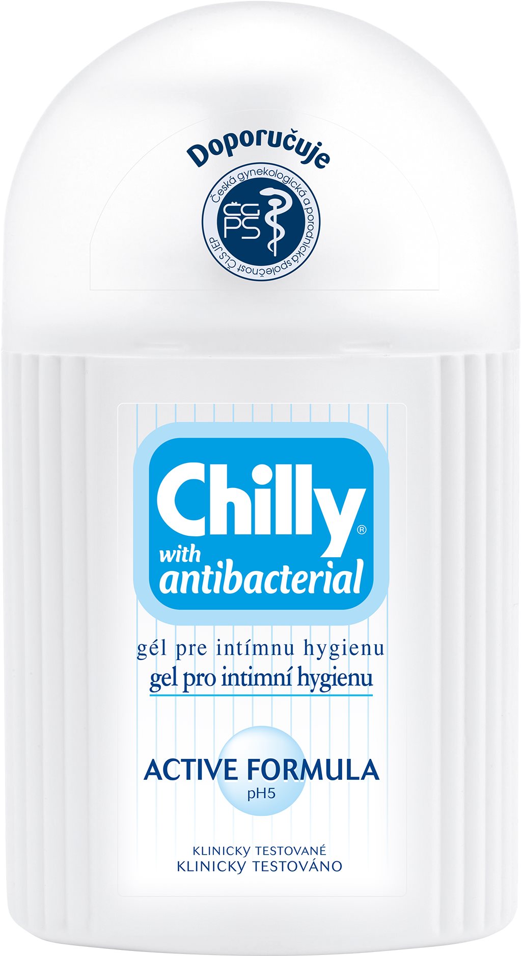 Intim mosakodó gél CHILLY Antibacterial 200 ml