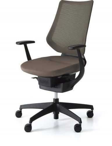 Irodai szék 3DE ING Glider 360 ° barna