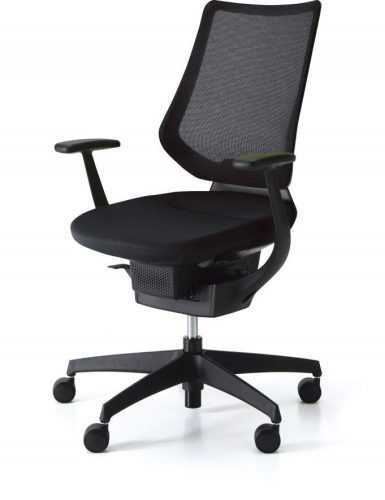 Irodai szék 3DE ING Glider 360 ° fekete