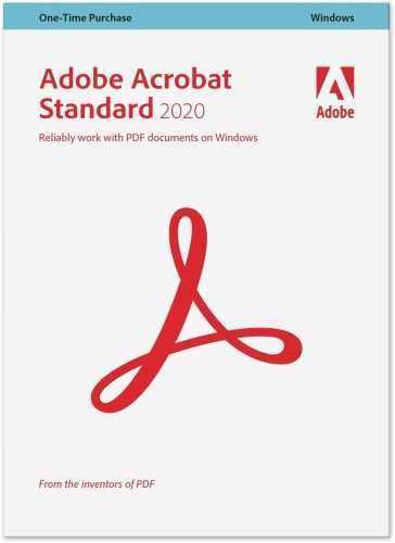 Irodai szoftver Adobe Acrobat Standard 2020