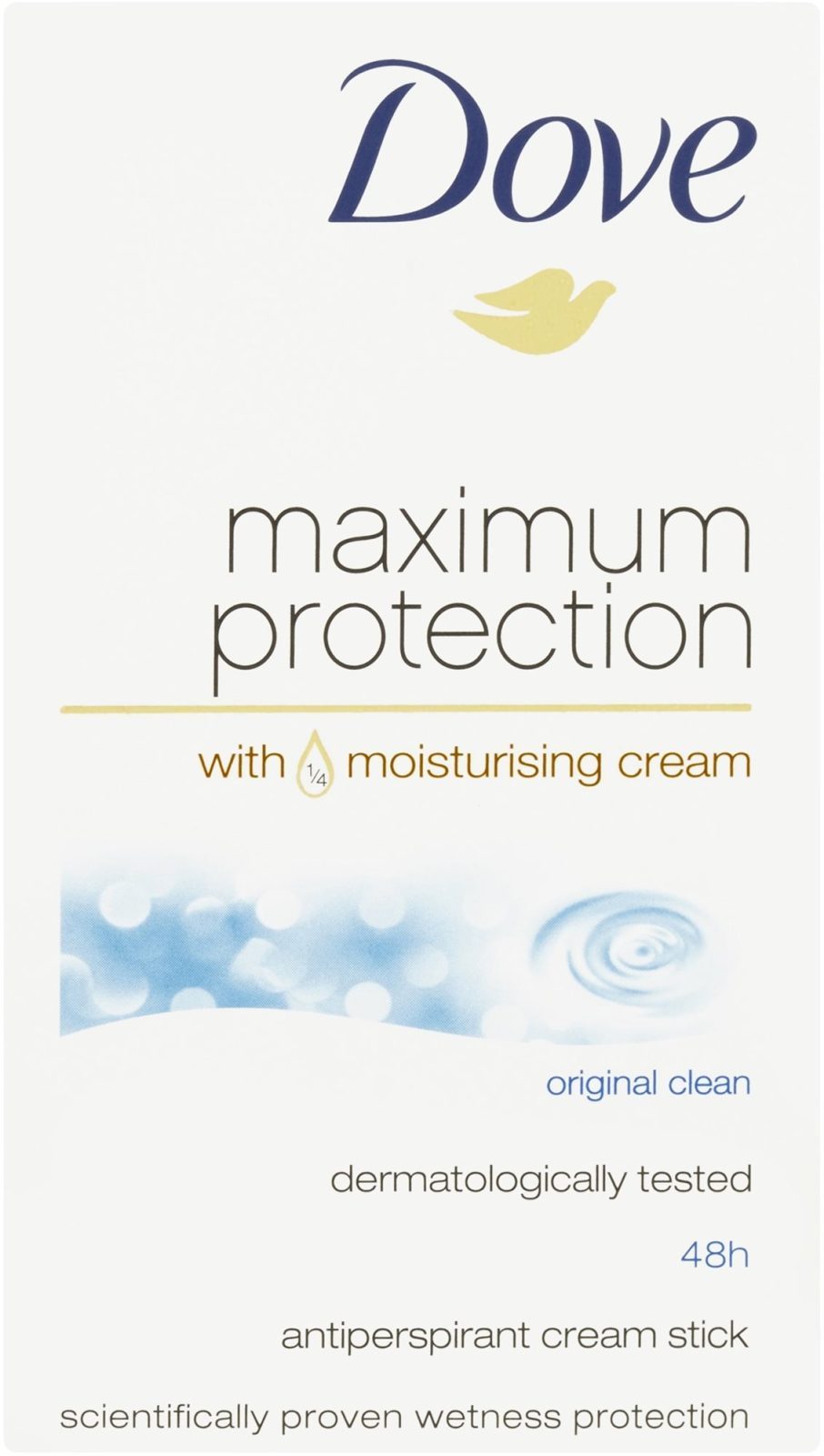 Izzadásgátló DOVE Maximum Protection Original Clean Izzadásgátló krém 45 ml
