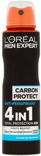 Izzadásgátló ĽORÉAL PARIS Men Expert Carbon Protect 4in1 Antiperspirant 150 ml
