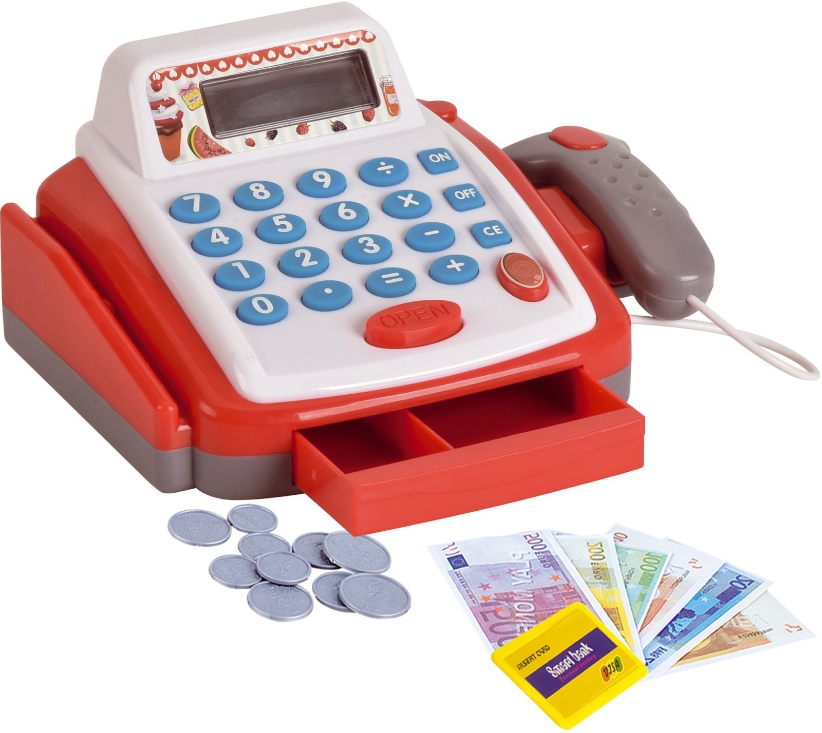 Játék pénztárgép Kis digitális pénztárgép