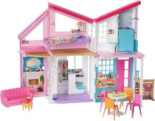 Játékbaba Barbie Malibu ház