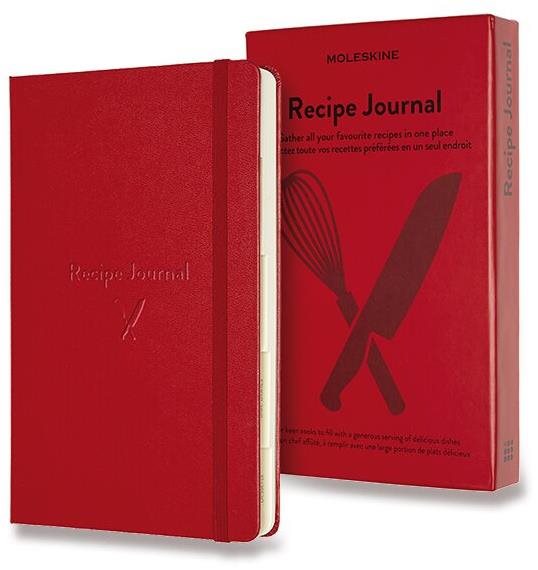 Jegyzetfüzet MOLESKINE Passion Journal Recipe L