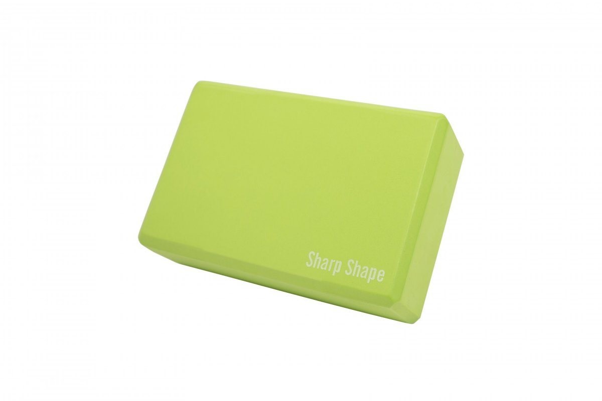 Jóga blokk Sharp Shape Yoga block green