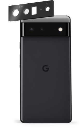 Kamera védő fólia AlzaGuard Lens Protector a Google Pixel 6 Pro készülékhez - fekete