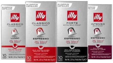Kávékapszula ILLY Pack 4x10 db kapszula Nespresso®* kávégépekhez