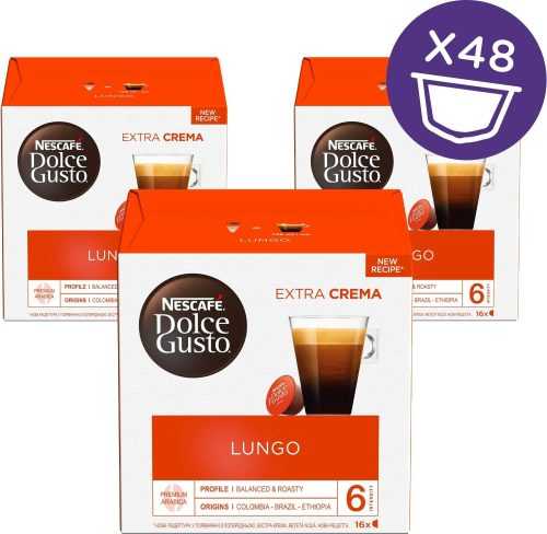 Kávékapszula NESCAFÉ Dolce Gusto Caffe Lungo 3 csomag