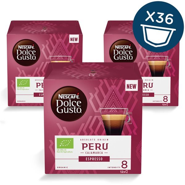 Kávékapszula NESCAFÉ Dolce Gusto Peru Cajamarca Espresso