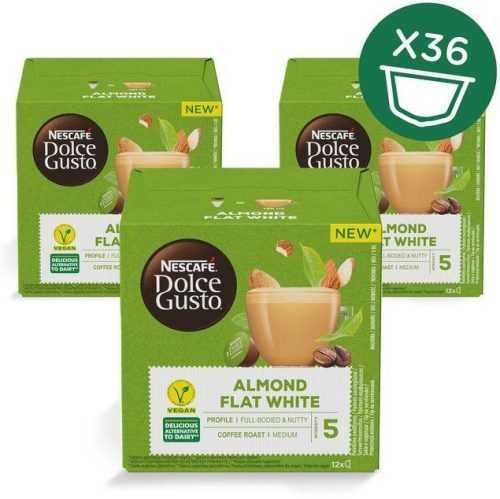Kávékapszula NESCAFÉ® Dolce Gusto® Almond Flat White - kávékapszulák - doboz 3x12 db