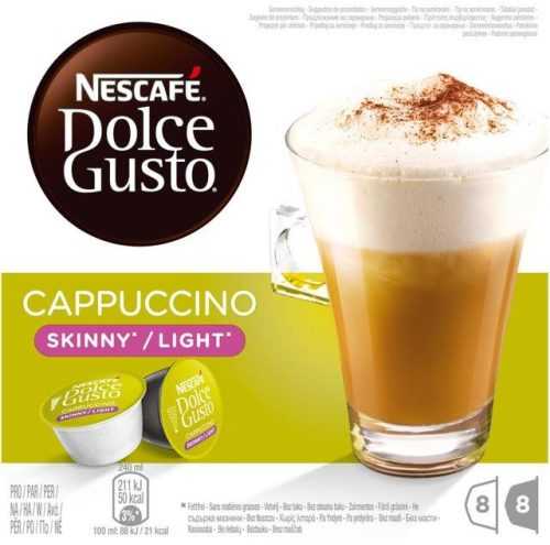 Kávékapszula NESCAFÉ® Dolce Gusto® Cappuccino Skinny Unsweetened 16 db