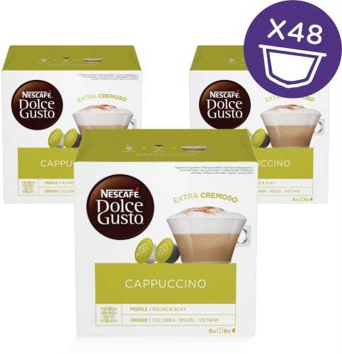 Kávékapszula Nescafé Dolce Gusto Cappuccino 16 x 3db