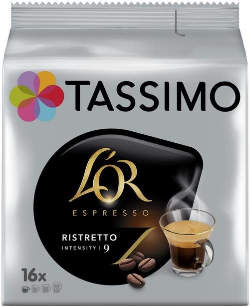 Kávékapszula TASSIMO L'OR Ristretto Kapszula 128 g 16 adag
