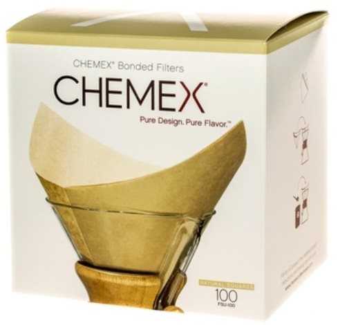 Kávészűrő Chemex papír szűrők 6-10 csészéhez
