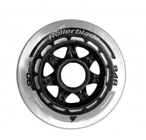 Kerék Rollerblade Wheels XT 90 mm/84A (8PCS) clear