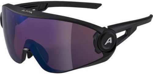 Kerékpáros szemüveg Alpina 5W1NG Q+VM black matt