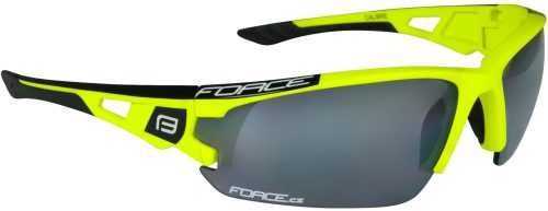 Kerékpáros szemüveg Force CALIBER fluo sárga