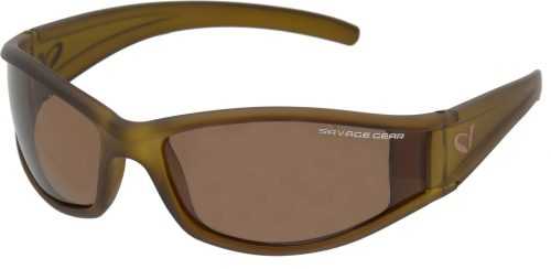 Kerékpáros szemüveg Savage Gear Slim Shades Floating Polarized Sunglasses Amber