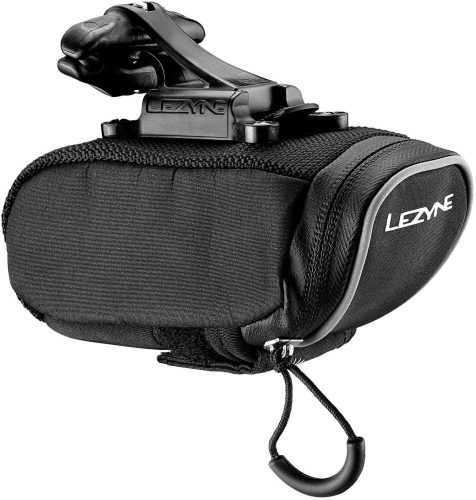 Kerékpáros táska Lezyne Micro Caddy fekete nyeregtáska -  0.4 L