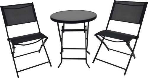 Kerti asztal La Proromance Folding Table G10B + 2 db Folding Chair T10B
