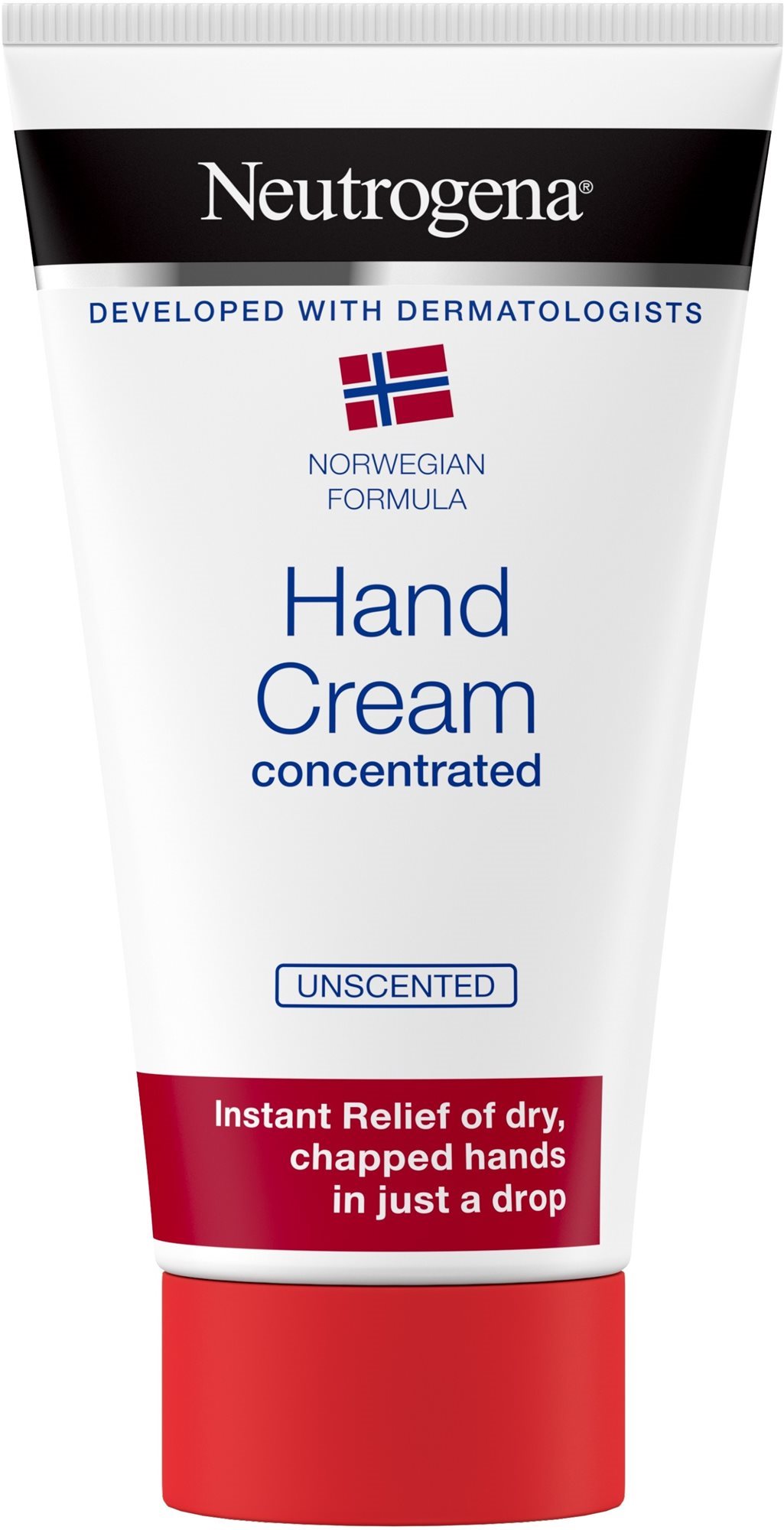 Kézkrém NEUTROGENA Concentrated Unscented Hand Cream 75 ml