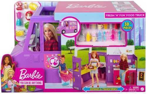 Kiegészítők babákhoz Barbie mobil étterem