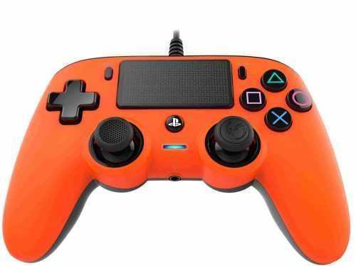Kontroller Nacon Wired Compact Controller PS4 - narancssárga
