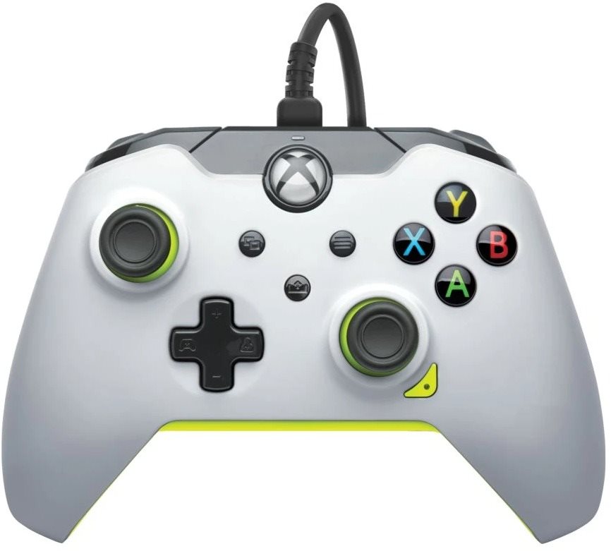 Kontroller PDP Wired Controller - Electric White - Xbox