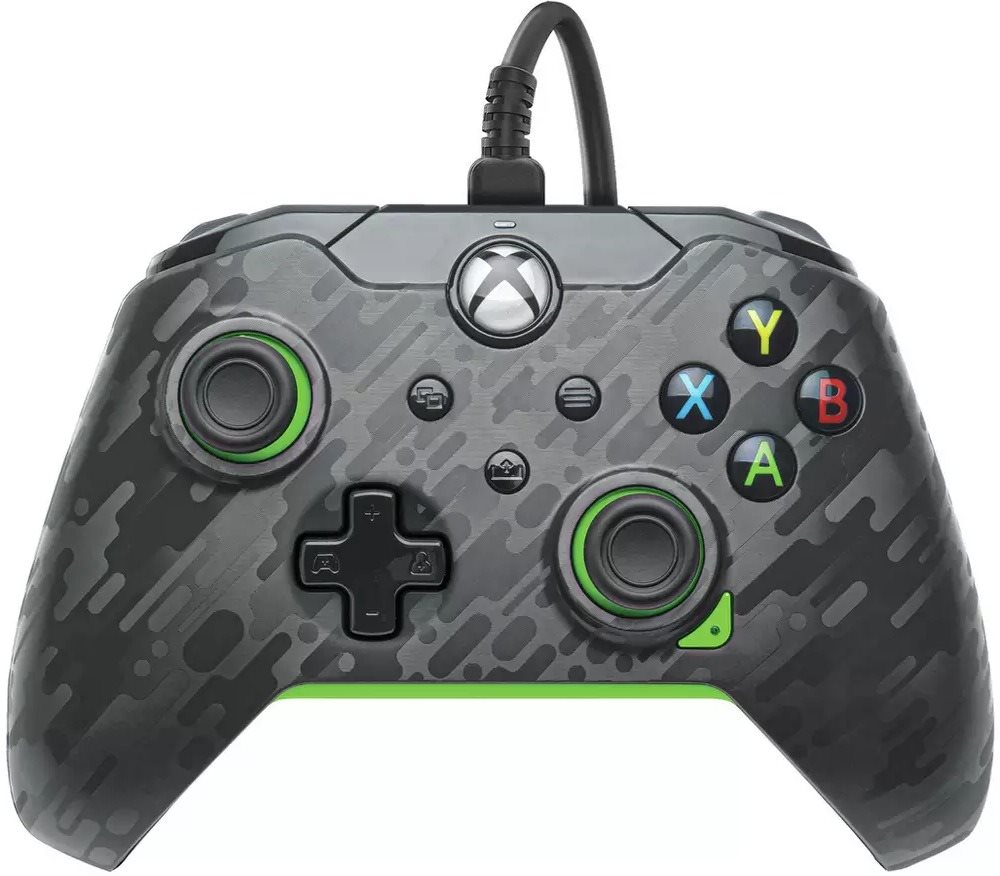 Kontroller PDP Wired Controller - Neon Carbon - Xbox