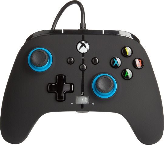 Kontroller PowerA Enhanced Wired Controller - Blue Hint - Xbox