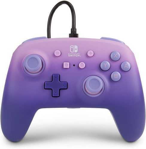 Kontroller PowerA Enhanced Wired Controller - Lilac Fantasy - Nintendo Switch